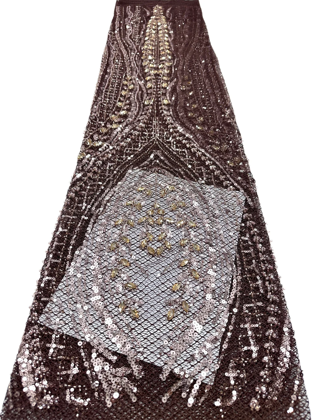 5 yards African Lace Fabric 2026 High Quality French Beaded Luxury Tulle Nigerian Luxury Sequins Net Lace for Wedding Dress
5 yards African Lace Fabric 2026 High Quality French Beaded Luxury Tulle Nigerian Luxury Sequins Net Lace for Wedding Dress