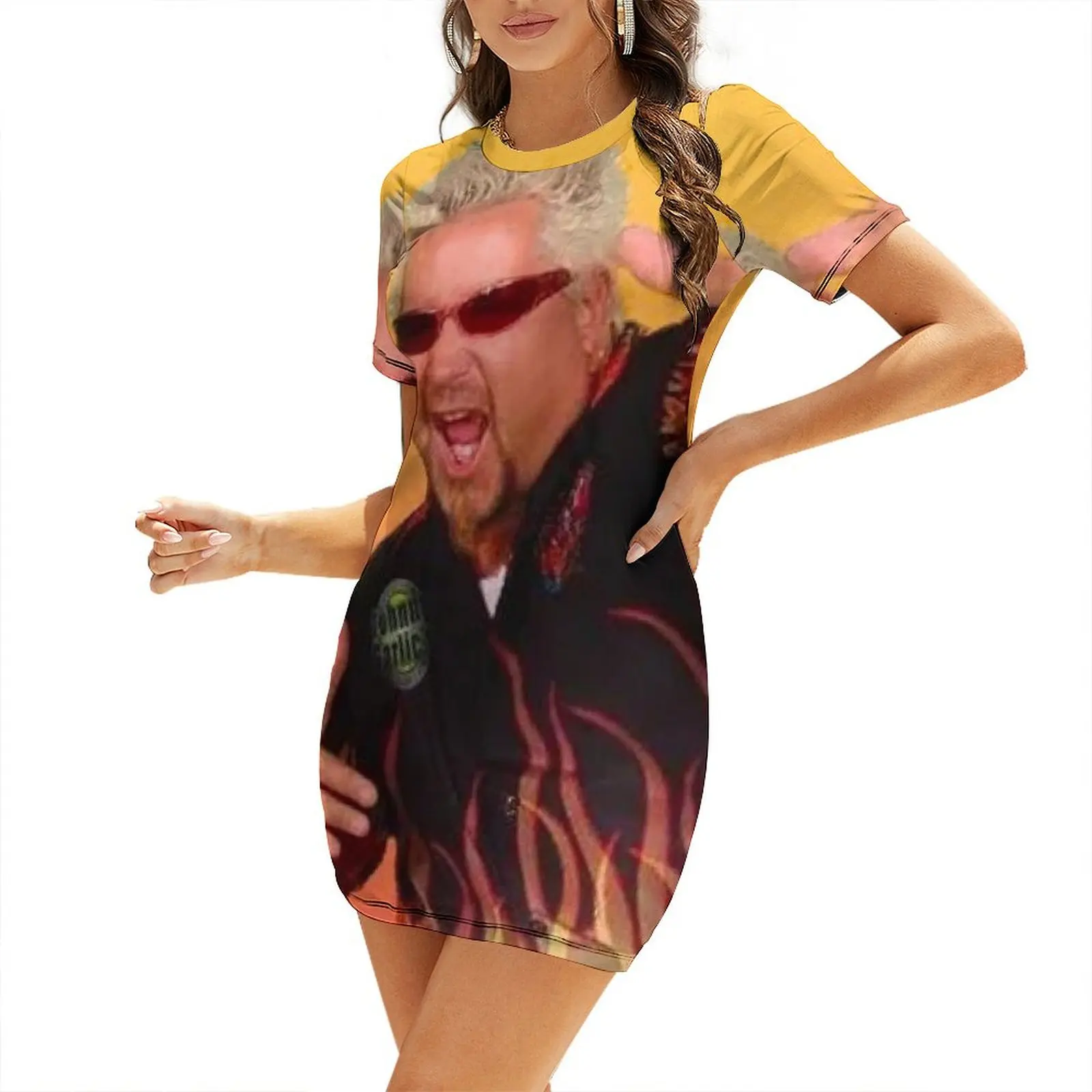 guy fieri Short-Sleeved Dress evening dress women Cocktail of dresses Long veiled dresses Dress
guy fieri Short-Sleeved Dress evening dress women Cocktail of dresses Long veiled dresses Dress