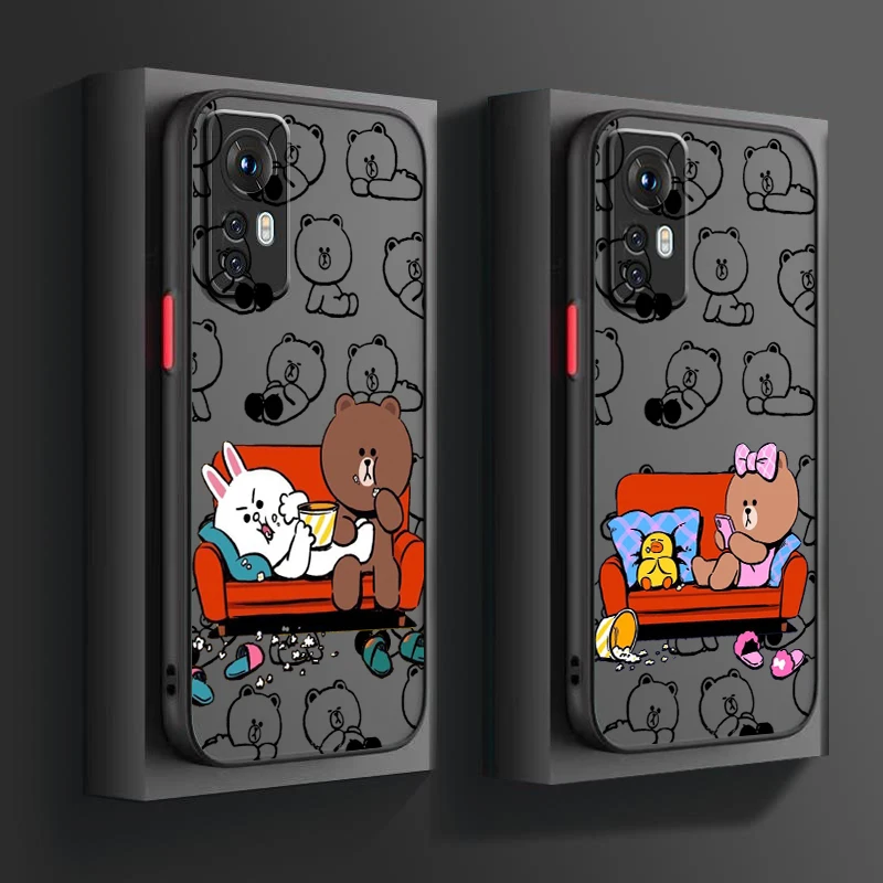 Sanrio Cute Brown Bear Cartoon Frosted Translucent For Xiaomi Mi 13 12 12T 11T 11 11i 10T 10 9T Pro Lite Ultra 5G Phone Case
Sanrio Cute Brown Bear Cartoon Frosted Translucent For Xiaomi Mi 13 12 12T 11T 11 11i 10T 10 9T Pro Lite Ultra 5G Phone Case