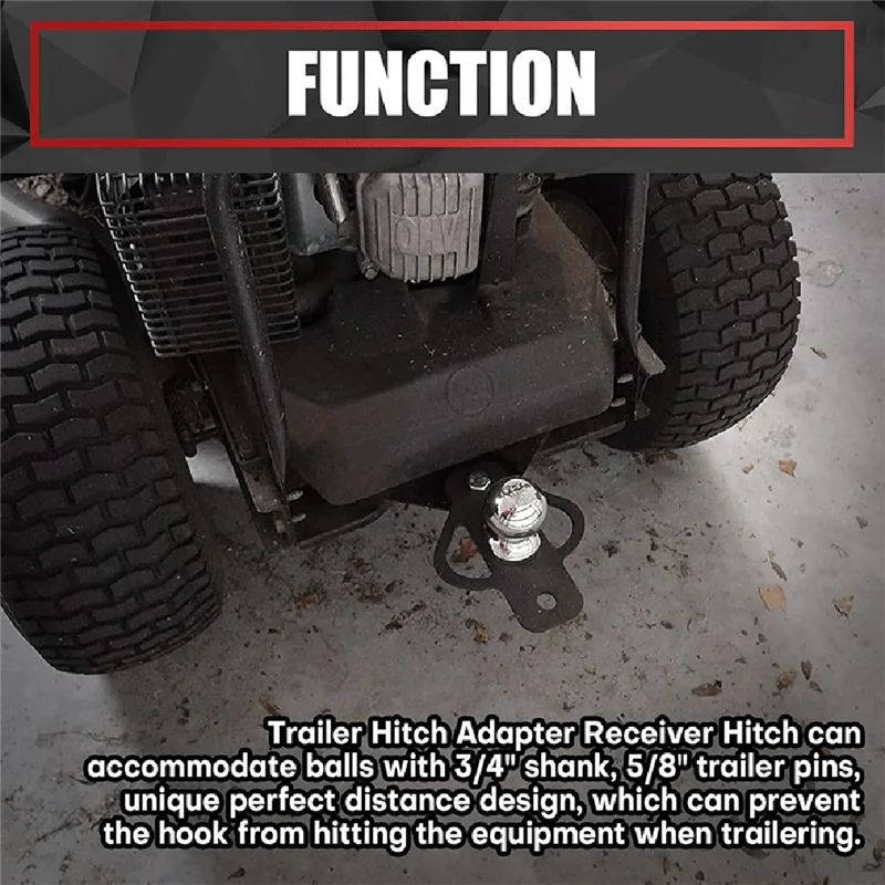 ABUH-Trailer Hitch Adapter Bolt-On Hitch Lawn Mower Golf Cart Yard Car Garden Tractor
ABUH-Trailer Hitch Adapter Bolt-On Hitch Lawn Mower Golf Cart Yard Car Garden Tractor