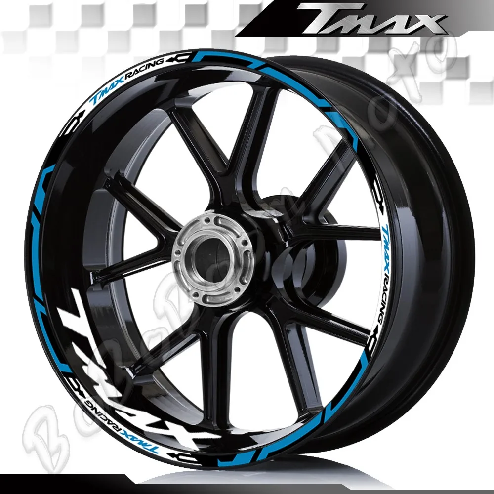 For TMAX 560 530 500 Motorcycle Reflective Waterproof Accessories Wheel Modification Sticker Wheel Hub Sticker Rim Stripe
For TMAX 560 530 500 Motorcycle Reflective Waterproof Accessories Wheel Modification Sticker Wheel Hub Sticker Rim Stripe