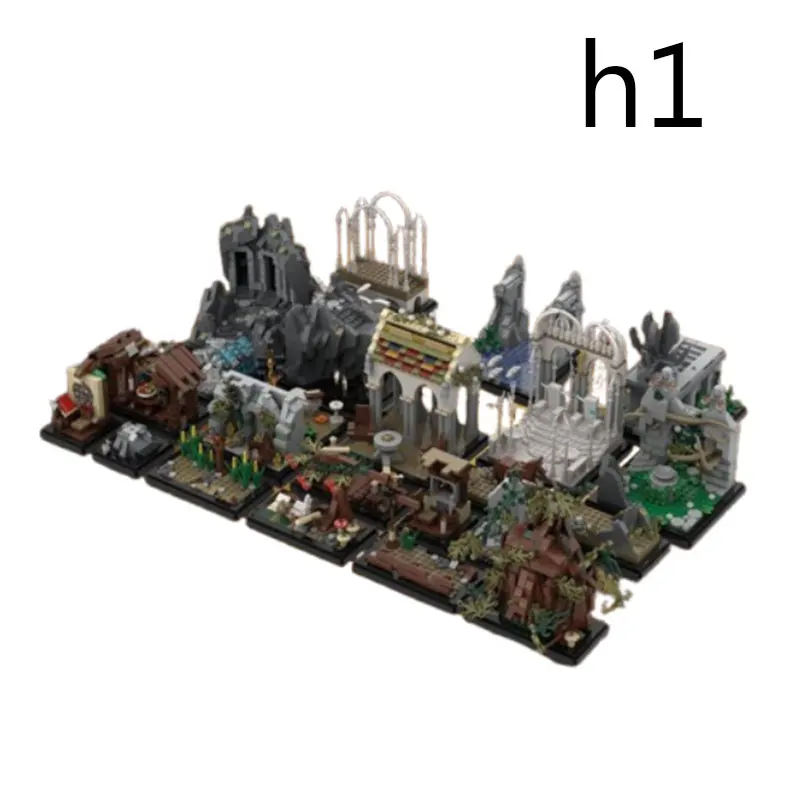 Spot MOC-123809 5437 шт. Средневековое модульное здание DIY строительная сцена маленькие частицы сборка строительные блоки развивающая игрушка мод
Spot MOC-123809 5437 шт. Средневековое модульное здание DIY строительная сцена маленькие частицы сборка строительные блоки развивающая игрушка мод