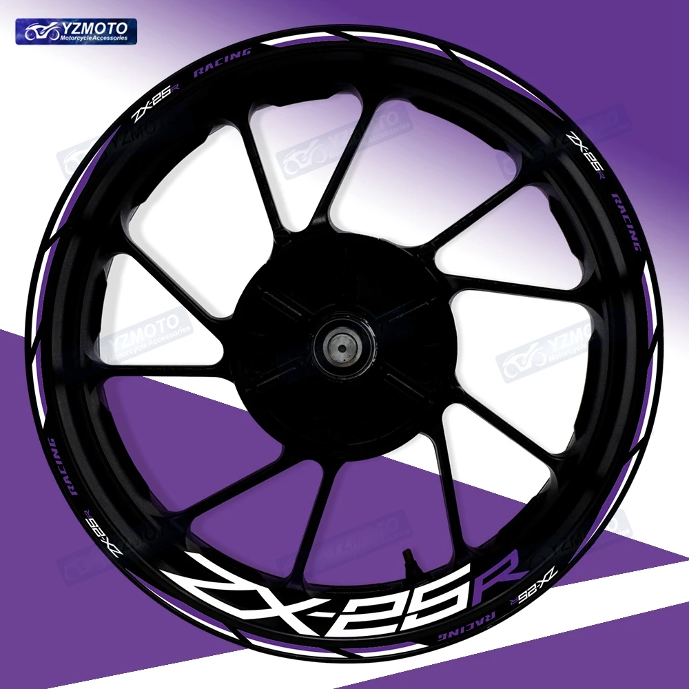 Для мотоцикла ZX-25R ZX 25R ZX25R 17-дюймовая передняя и задняя ступица колеса, гоночная наклейка, светоотражающая модифицированная декоративная наклейка на обод
Для мотоцикла ZX-25R ZX 25R ZX25R 17-дюймовая передняя и задняя ступица колеса, гоночная наклейка, светоотражающая модифицированная декоративная наклейка на обод