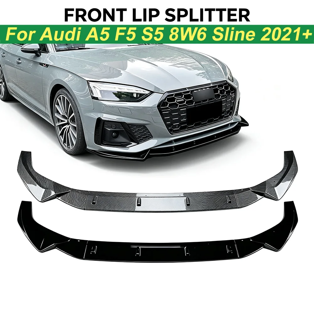 Front Bumper Lip Splitter Spoiler Diffuser for Audi A5 F5 S5 8W6 Sline 2021+ Car Body Kit Tuning Parts
Front Bumper Lip Splitter Spoiler Diffuser for Audi A5 F5 S5 8W6 Sline 2021+ Car Body Kit Tuning Parts