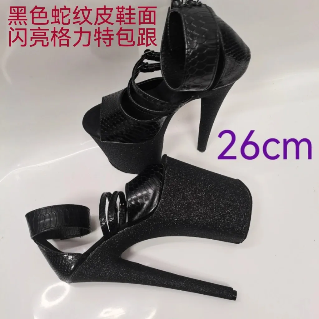 New 26CM/10inches PVC PU Upper Sexy Exotic High Heel Platform Party Sandals Pole Dance Shoes Model Shows Sandals 021
New 26CM/10inches PVC PU Upper Sexy Exotic High Heel Platform Party Sandals Pole Dance Shoes Model Shows Sandals 021