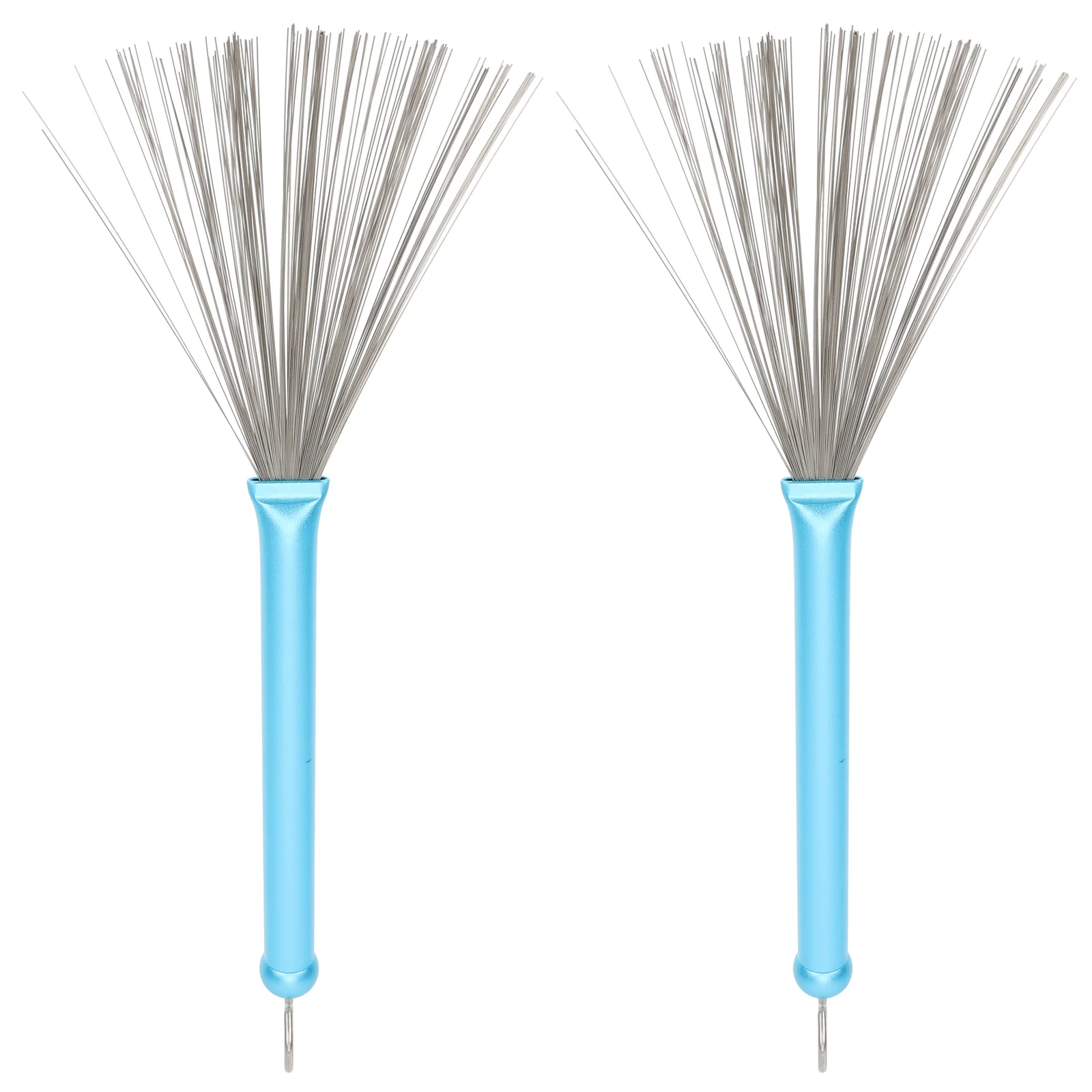 2pcs Drum Brush Accessories Wire Brushes for Snare Drummer Jazz Kit Stainless Steel Retractable Drum Brush Strong Handle
2pcs Drum Brush Accessories Wire Brushes for Snare Drummer Jazz Kit Stainless Steel Retractable Drum Brush Strong Handle