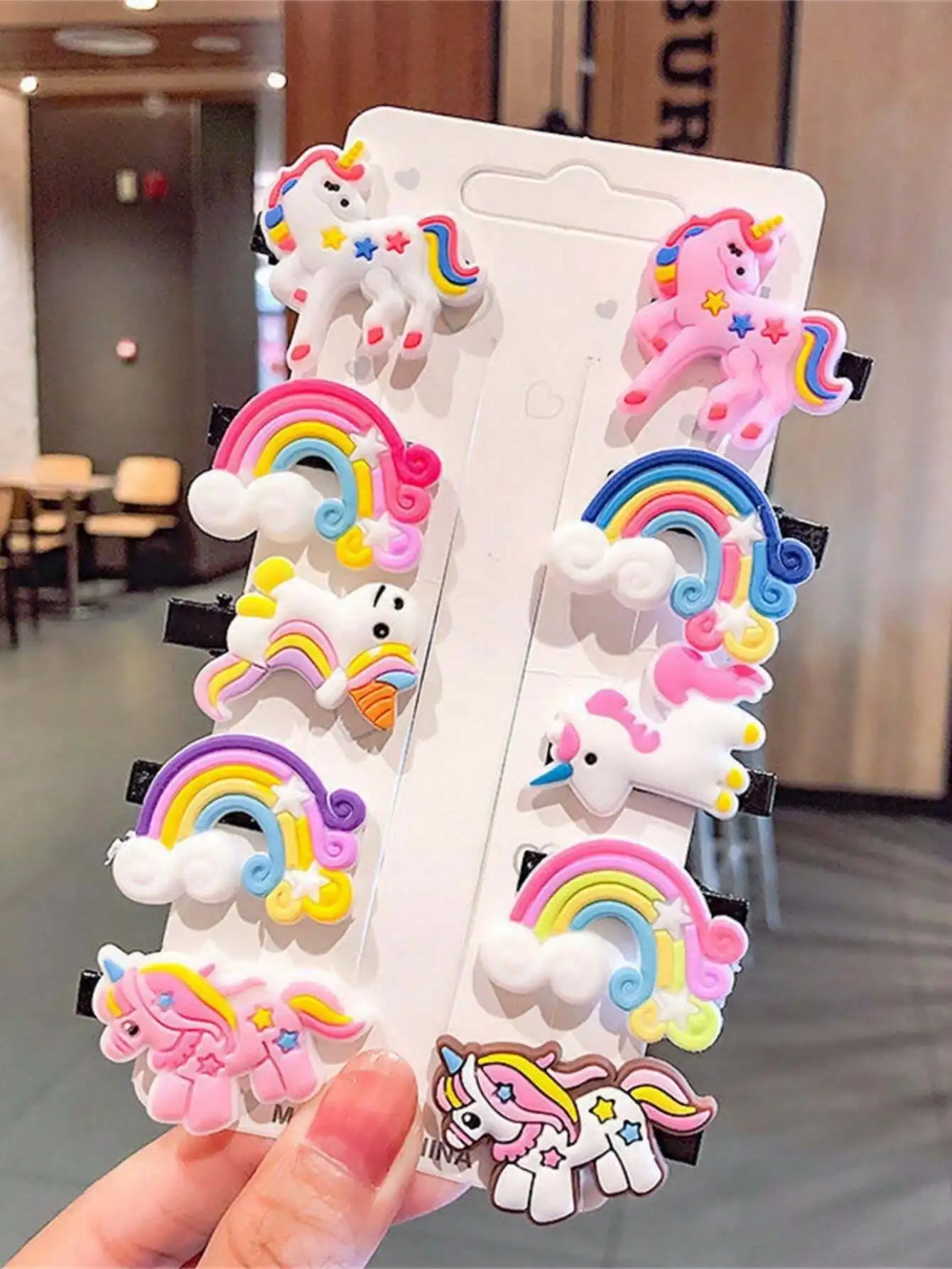 10pcs Cute Ice Cream Cartoon Hair Clips For Girls
10pcs Cute Ice Cream Cartoon Hair Clips For Girls