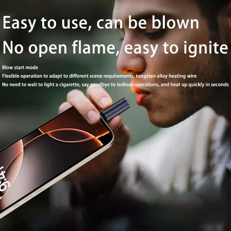 High-quality Metal Case Upgraded Type C Male To Mini Cigarette Lighter Adapter with Keyhole for Outdoor Safe Inflatable Ignition
High-quality Metal Case Upgraded Type C Male To Mini Cigarette Lighter Adapter with Keyhole for Outdoor Safe Inflatable Ignition