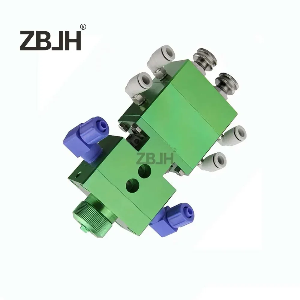 ZB-34AB High pressure dispensing valve Double liquid thimble type Quantitative AB double liquid glue valve
ZB-34AB High pressure dispensing valve Double liquid thimble type Quantitative AB double liquid glue valve