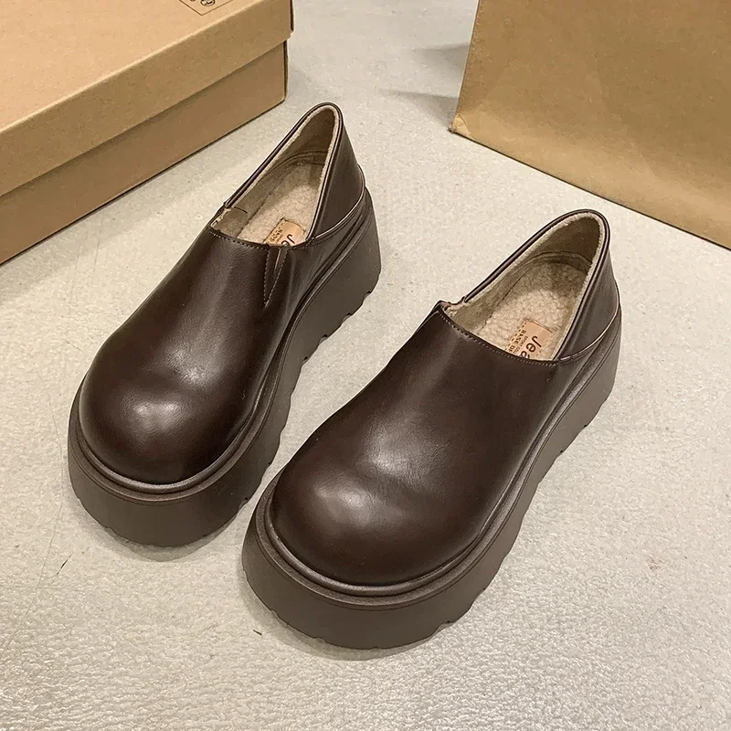 Winter Women Comfort Many Jane Shoes Fashion Shallow Slip On Shoes Concise Outdoor Warm Fleece Shoes
Winter Women Comfort Many Jane Shoes Fashion Shallow Slip On Shoes Concise Outdoor Warm Fleece Shoes