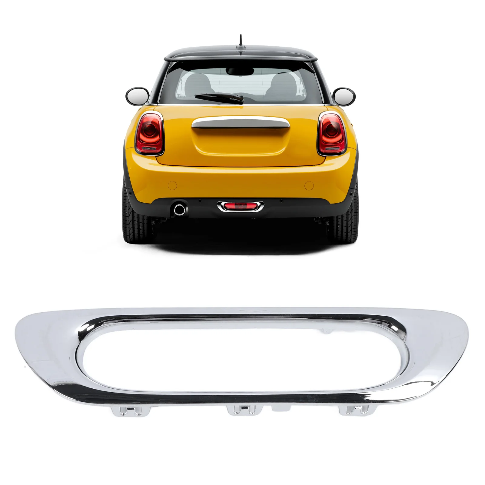 Chrome Car Fog Light Bezel Auto Fog Lamp Frame Car Assaccories 7365737 51127365737 for Mini F55 F56 F57 2013-2016
Chrome Car Fog Light Bezel Auto Fog Lamp Frame Car Assaccories 7365737 51127365737 for Mini F55 F56 F57 2013-2016