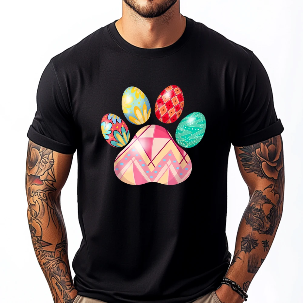 Egg Paw Print Dog Owner Lover Happy Easter Harajuku High Quality Cute Oversized T Shirt Luxury Brand T-shirts
Egg Paw Print Dog Owner Lover Happy Easter Harajuku High Quality Cute Oversized T Shirt Luxury Brand T-shirts