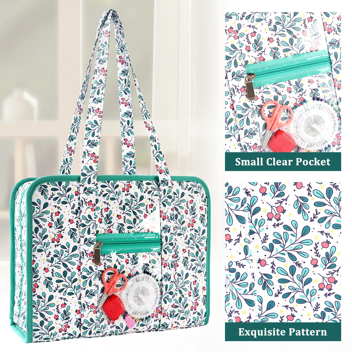 Embroidery Tools Kit Storage Bag Large Capacity Cross Stitch Thread Sewing Tool Accessories Organizer Bag Portable Travel Tote
Embroidery Tools Kit Storage Bag Large Capacity Cross Stitch Thread Sewing Tool Accessories Organizer Bag Portable Travel Tote