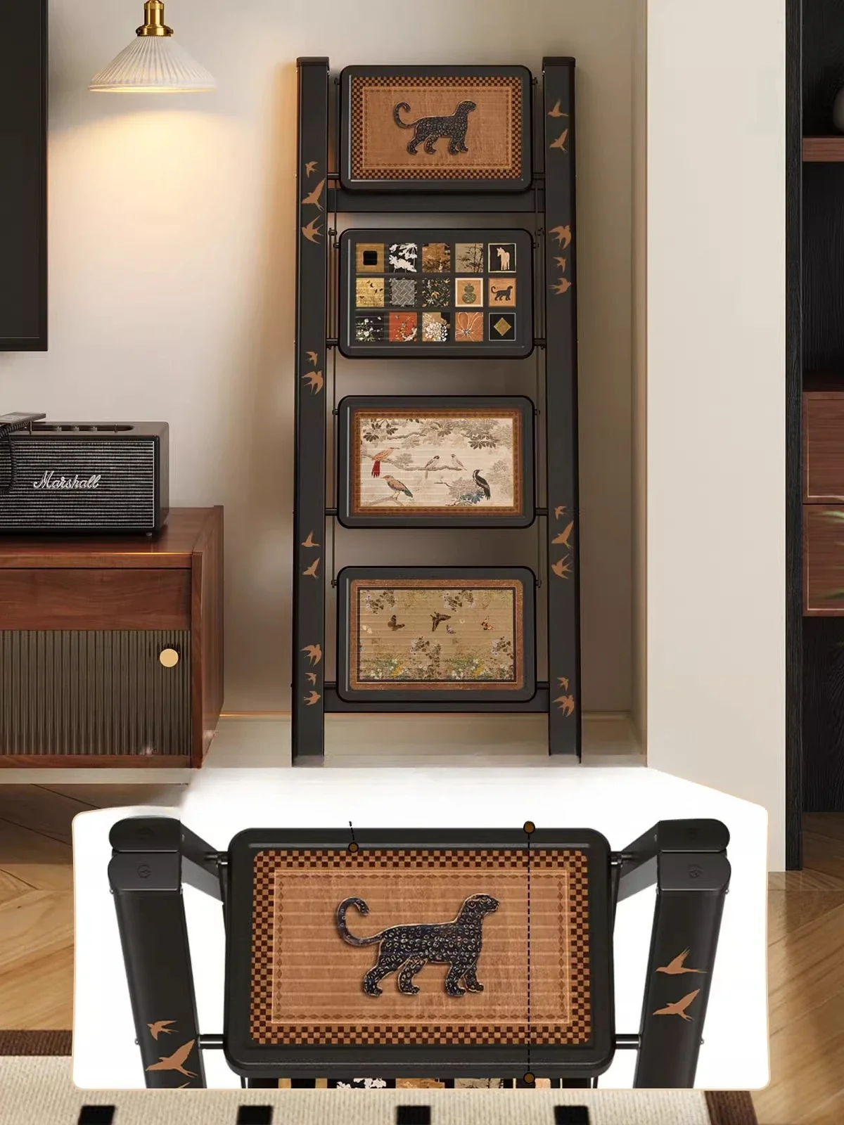 household folding retractable retro small ladder stool portable herringbone indoor thickening
household folding retractable retro small ladder stool portable herringbone indoor thickening