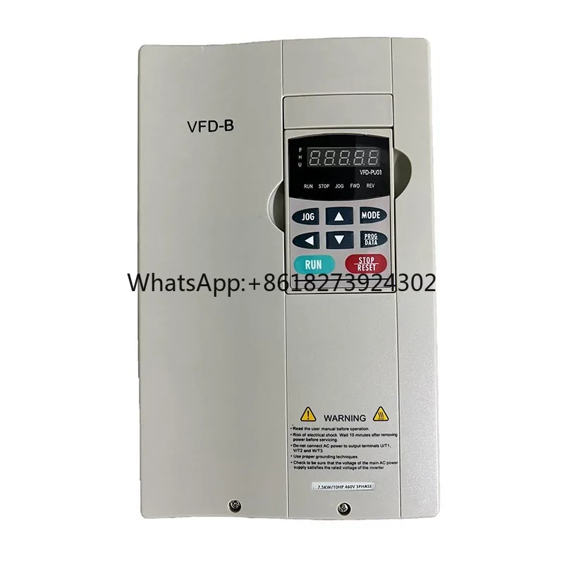 Brand New VFD055B23A VFD-B Inverter AC Motor Drive 3 Phase 220V 5.5Kw 7.5HP 25A 400HZ
Brand New VFD055B23A VFD-B Inverter AC Motor Drive 3 Phase 220V 5.5Kw 7.5HP 25A 400HZ
