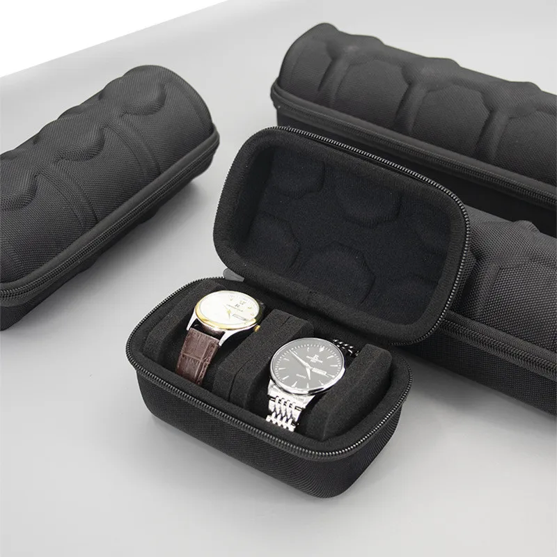 EVA Watch Box Travel Roll Case for 1/2/3/4 Watches Storage Watch Protector Organizer Shockproof Display Case for Men or Women
EVA Watch Box Travel Roll Case for 1/2/3/4 Watches Storage Watch Protector Organizer Shockproof Display Case for Men or Women