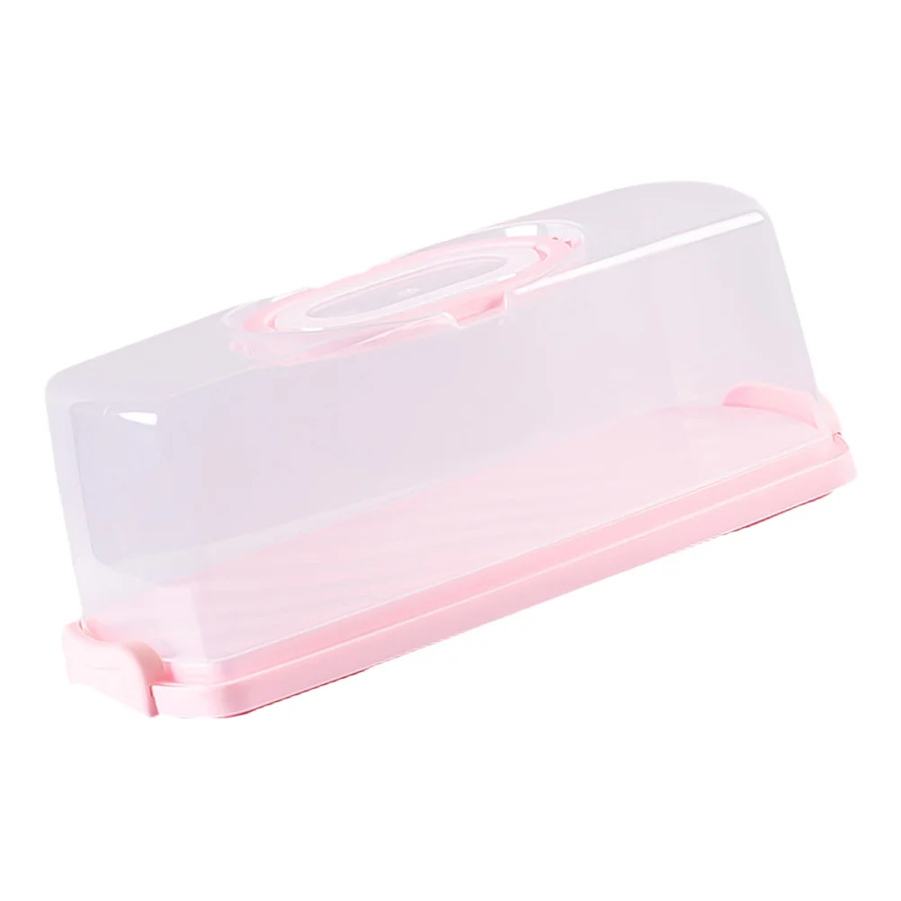Bread Storage Box Airtight Plastic Container Portable Rectangle Baking Cake Holder Reusable Home Kitchen Bakeware Bread
Bread Storage Box Airtight Plastic Container Portable Rectangle Baking Cake Holder Reusable Home Kitchen Bakeware Bread