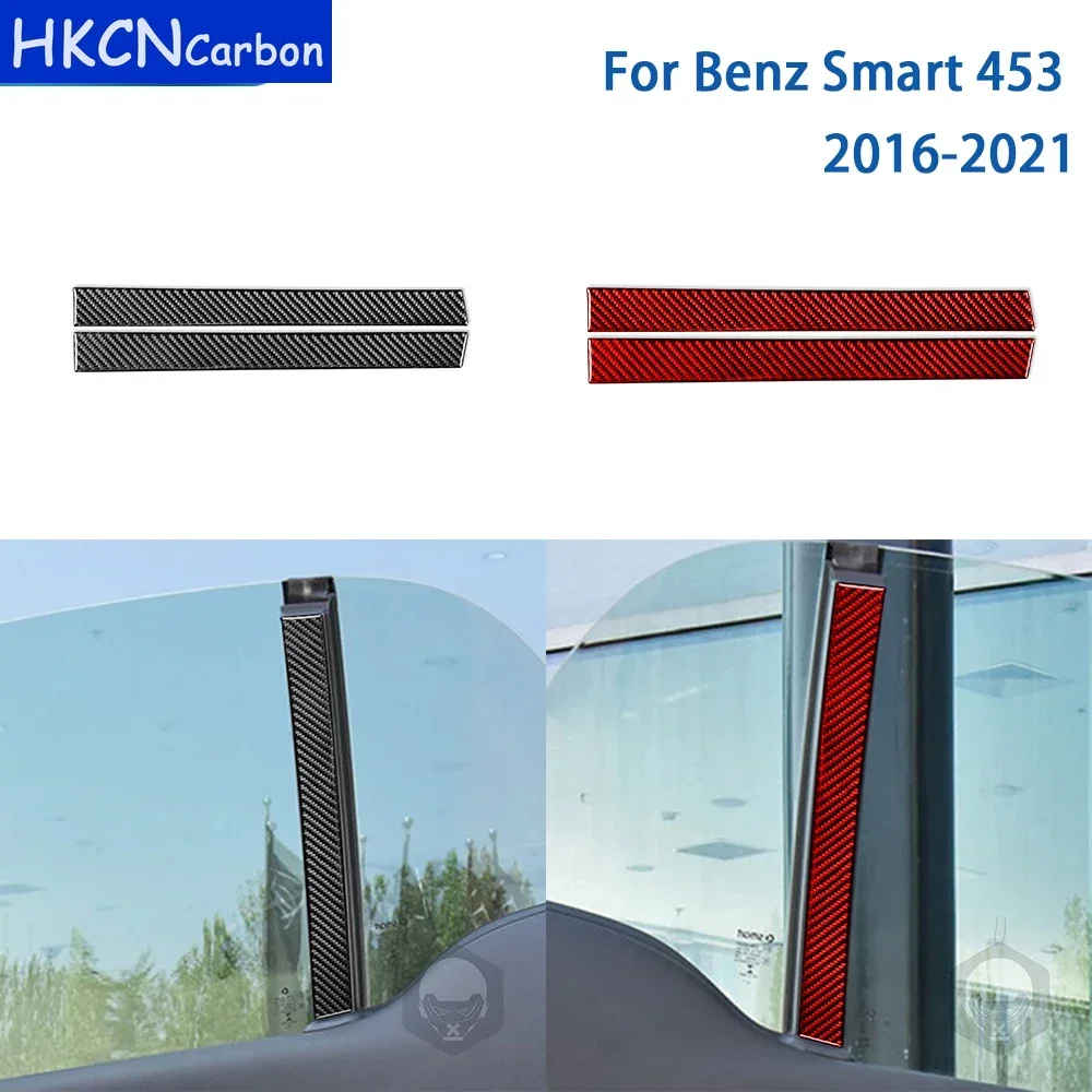 For Mercedes Benz Smart 453 2016-2021 Accessories Carbon Fiber Car Interior B Pillar Trim Stickers Decoration
For Mercedes Benz Smart 453 2016-2021 Accessories Carbon Fiber Car Interior B Pillar Trim Stickers Decoration