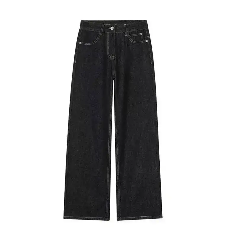 Streetwear Men's Star Letter Print Jeans Wide Leg Baggy Fit Black Washed Casual Premium Denim Long Pants 9XX76H
Streetwear Men's Star Letter Print Jeans Wide Leg Baggy Fit Black Washed Casual Premium Denim Long Pants 9XX76H