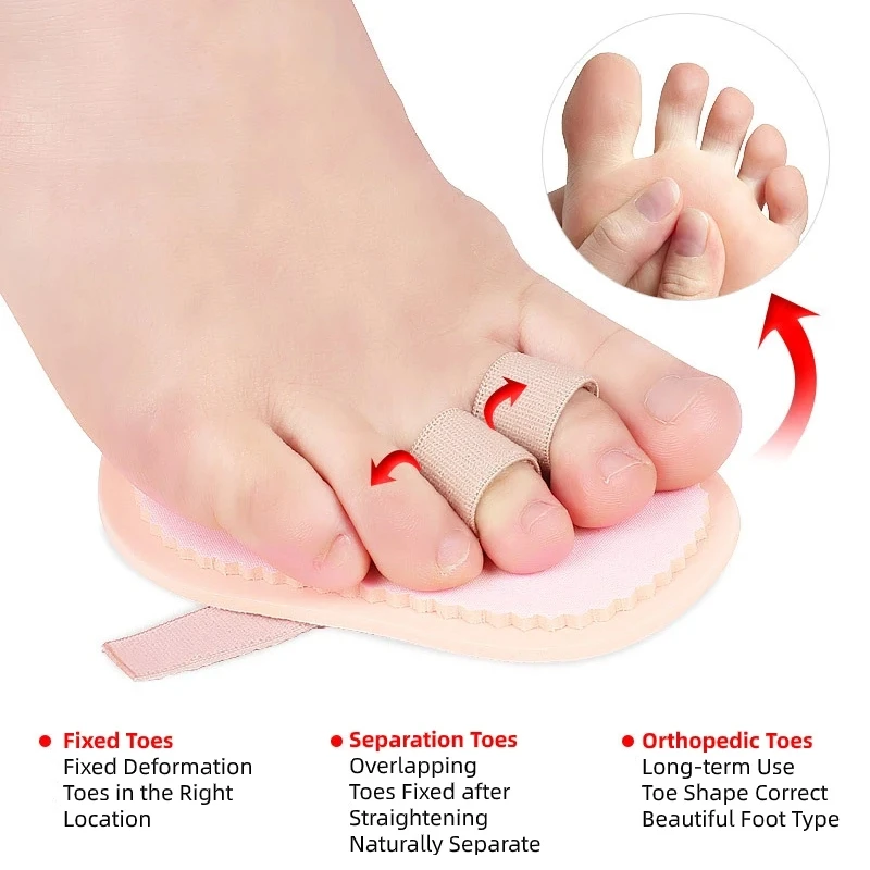 1PCS Hammer Toe Cushion Bunion Guard Protector Spreader Separator Support Pads Corrector Straightener Foot Care Tool Pain Relief
1PCS Hammer Toe Cushion Bunion Guard Protector Spreader Separator Support Pads Corrector Straightener Foot Care Tool Pain Relief