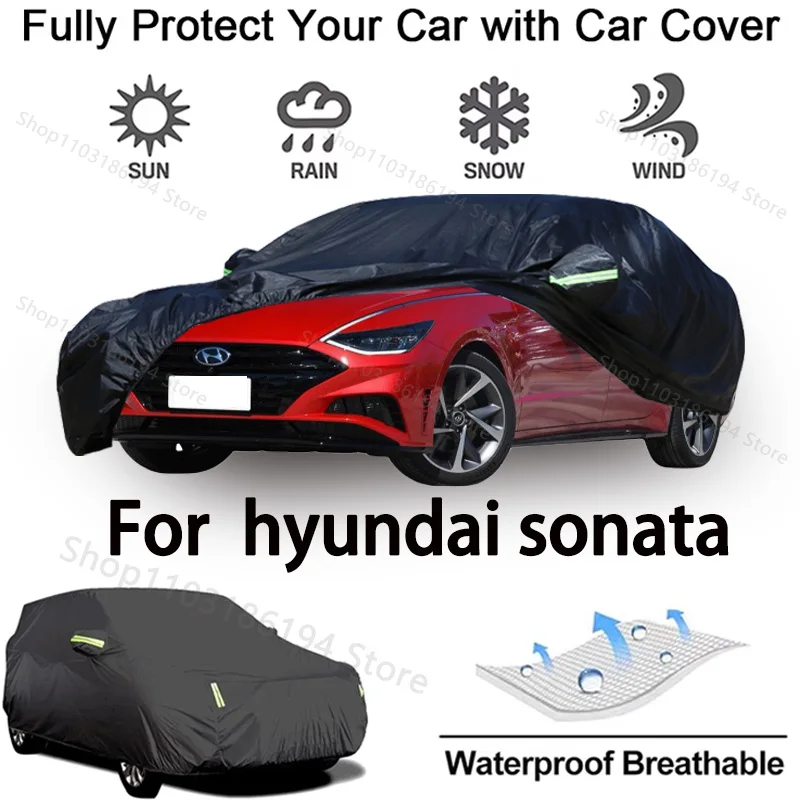 Полный автомобильный чехол для Hyundai Sonata, уличное защитное снаряжение, защита от снега, солнцезащитный козырек, водонепроницаемые и пыленепроницаемые автомобильные аксессуары
Полный автомобильный чехол для Hyundai Sonata, уличное защитное снаряжение, защита от снега, солнцезащитный козырек, водонепроницаемые и пыленепроницаемые автомобильные аксессуары