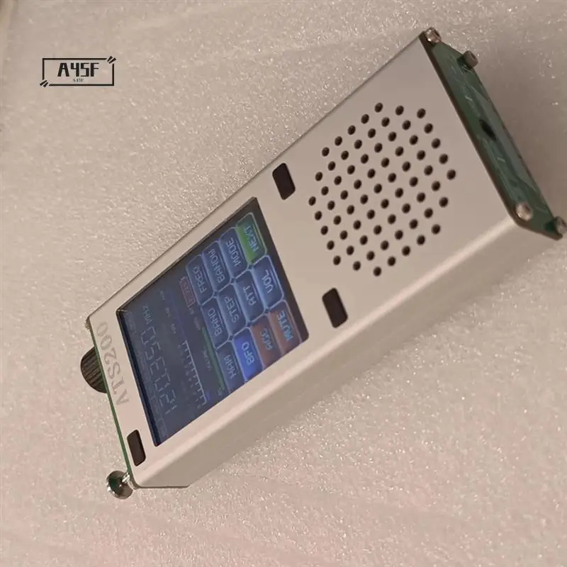 A45F-New ATS200 Aviation Band Radio FM SI4732+ESP32+Bluetooth+2.4 Inch Touch Display FM, AM, LSB, USB Multimode Reception
A45F-New ATS200 Aviation Band Radio FM SI4732+ESP32+Bluetooth+2.4 Inch Touch Display FM, AM, LSB, USB Multimode Reception