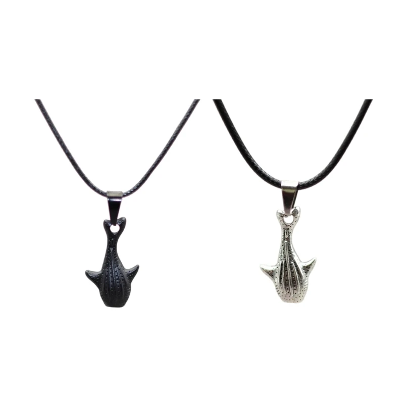 Men's Shark Necklace 60cm Chain Hiphop Collar with Dolphin and Tortoise Tail Accent Portable for StylishBeach Outfits
Men's Shark Necklace 60cm Chain Hiphop Collar with Dolphin and Tortoise Tail Accent Portable for StylishBeach Outfits