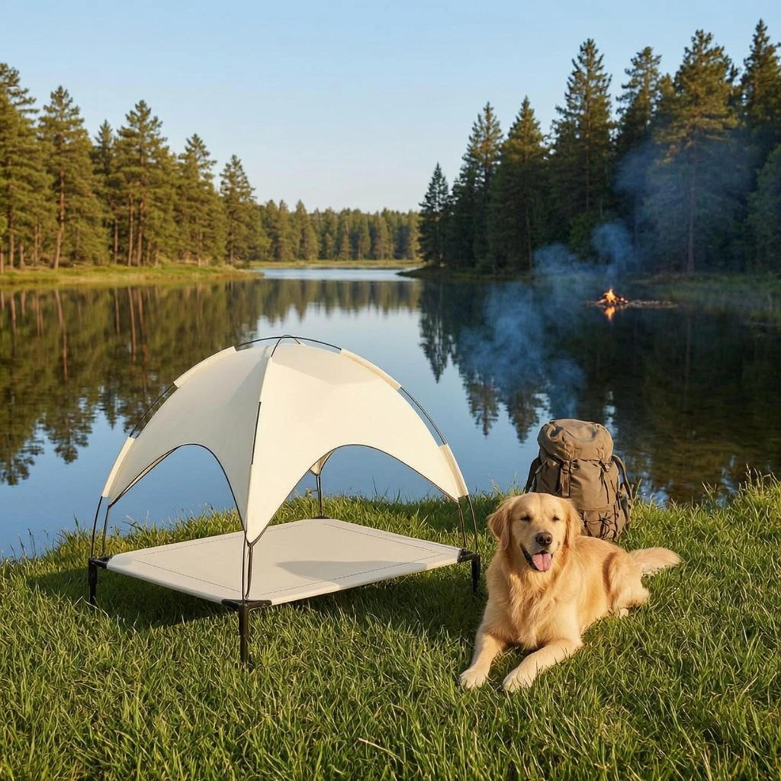 Shade Tent Dog Bed Sun Protection Dog Tent Bed Raised Pet Cot Joint Relief Easy to Clean
Shade Tent Dog Bed Sun Protection Dog Tent Bed Raised Pet Cot Joint Relief Easy to Clean