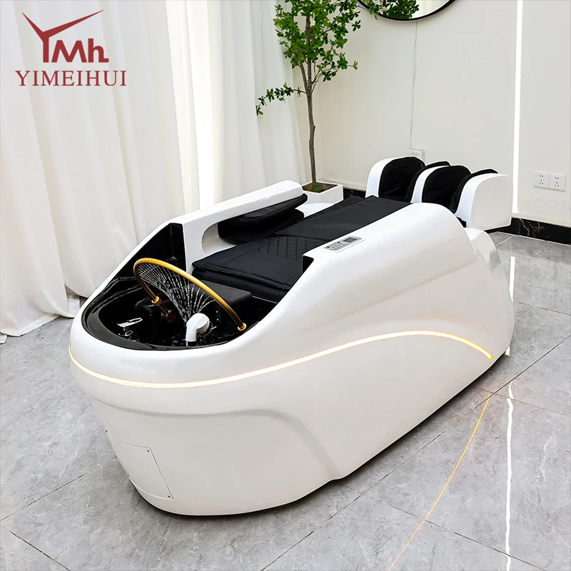 Salon Head Spa Synthetic Leather Head Therapy Beds Automatic Massage Shampoo Bed
Salon Head Spa Synthetic Leather Head Therapy Beds Automatic Massage Shampoo Bed