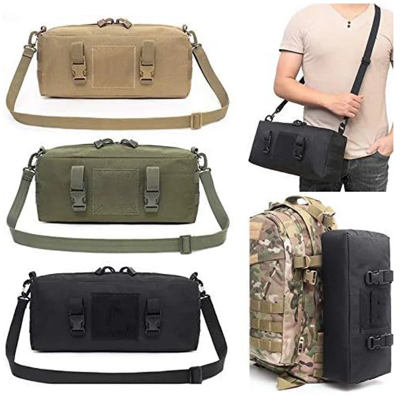 Single Shoulder Crossbody Bag Outdoor Tactical Waist Packs Large Storage Bag Nylon Miscellaneous Military Sports Accessory Bags
Single Shoulder Crossbody Bag Outdoor Tactical Waist Packs Large Storage Bag Nylon Miscellaneous Military Sports Accessory Bags