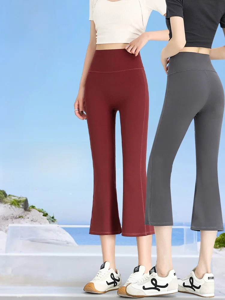 Брюки для йоги с низкой посадкой, дышащие утягивающие брюки с микрорасклешенями семи/девять длинок, брюки с высокой талией, нейлоновый спандекс
Брюки для йоги с низкой посадкой, дышащие утягивающие брюки с микрорасклешенями семи/девять длинок, брюки с высокой талией, нейлоновый спандекс