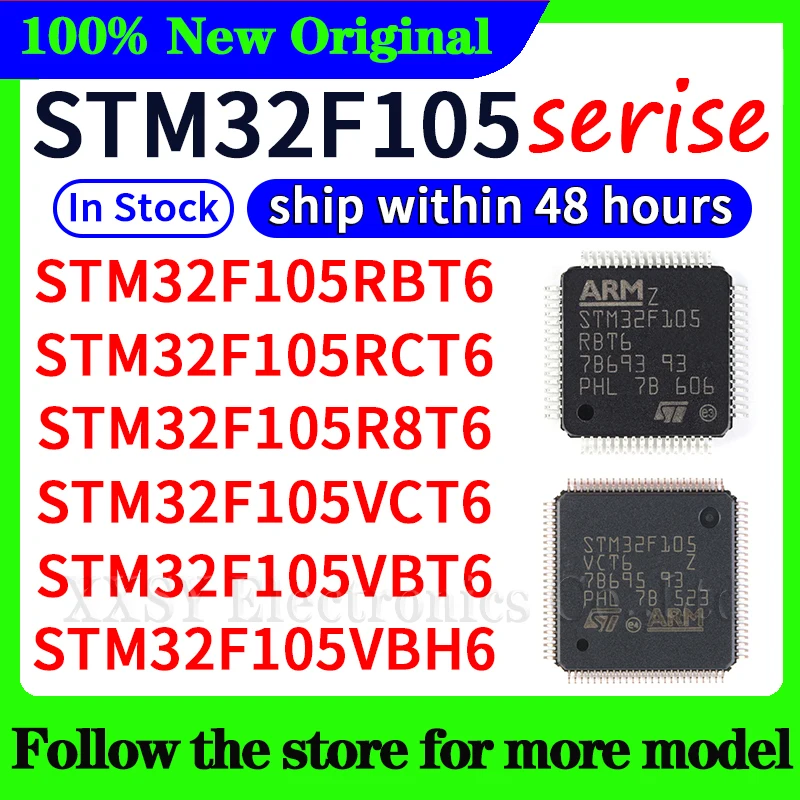 STM32F105RBT6 STM32F105RCT6 STM32F105R8T6 STM32F105VCT6 STM32F105VBT6 STM32F105V8T6 STM32F105VBH6 Высокое качество Новый
STM32F105RBT6 STM32F105RCT6 STM32F105R8T6 STM32F105VCT6 STM32F105VBT6 STM32F105V8T6 STM32F105VBH6 Высокое качество Новый