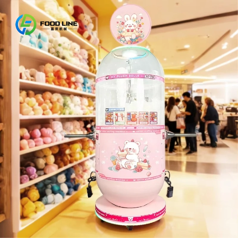 Motorized Plush Doll Filling Machine Rellenados De Peluch Cotton Stuffing Equipment OEM Self Double Layer Tubes Stable Operation
Motorized Plush Doll Filling Machine Rellenados De Peluch Cotton Stuffing Equipment OEM Self Double Layer Tubes Stable Operation