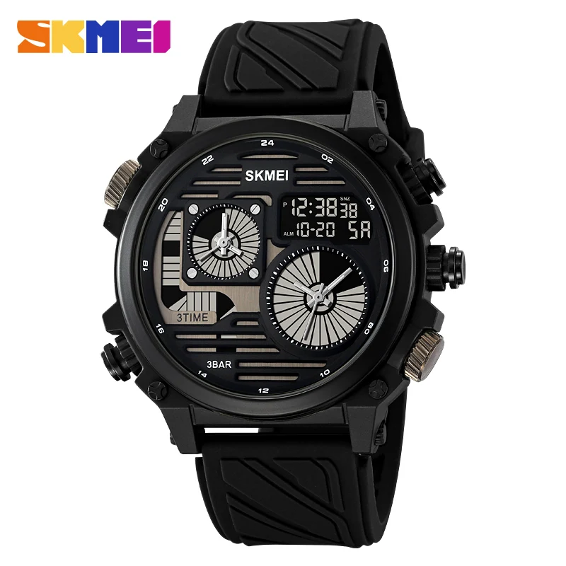 SKMEI 2202 Casual Men's Electronic Watch Alarm Clock Waterproof Luminous Calendar Sports Fashion Digital Watches for Man
SKMEI 2202 Casual Men's Electronic Watch Alarm Clock Waterproof Luminous Calendar Sports Fashion Digital Watches for Man
