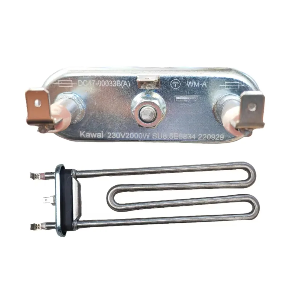 DC47-00033B heating tube for Samsung drum washing machine 230V 2000W
DC47-00033B heating tube for Samsung drum washing machine 230V 2000W