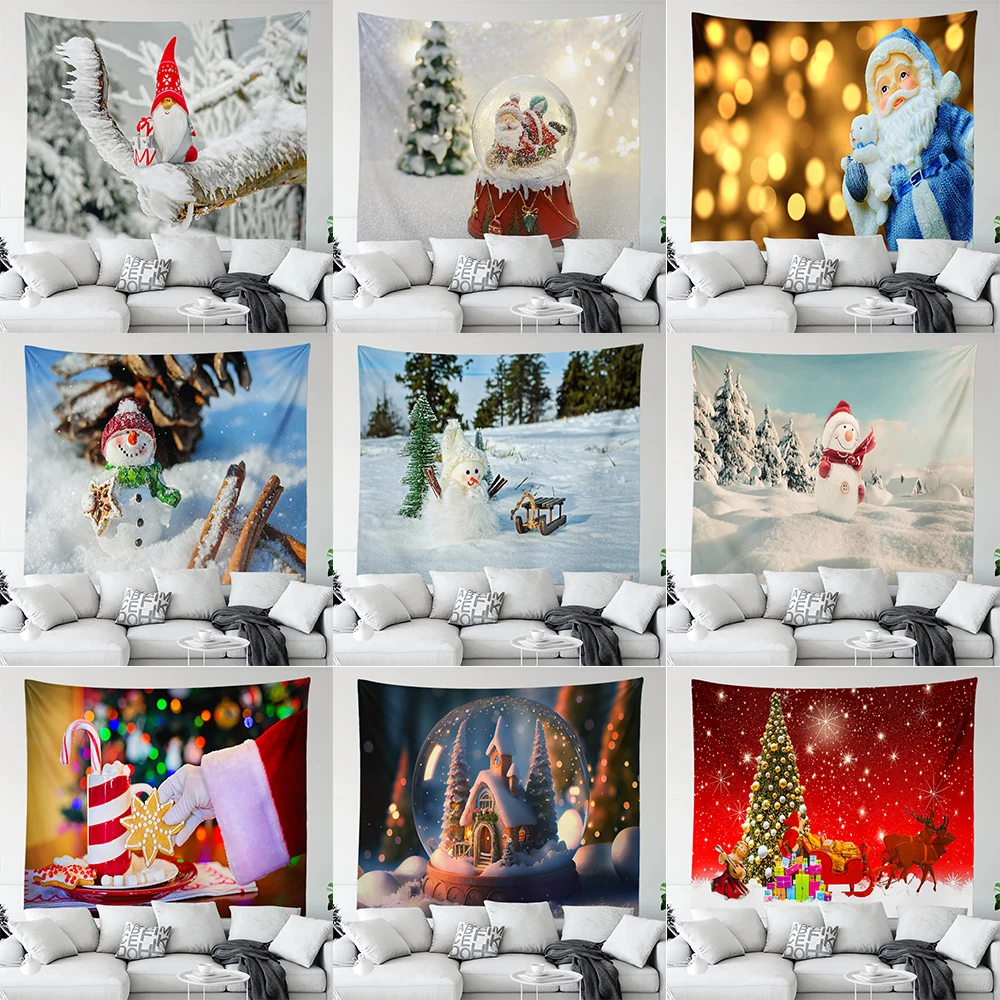 Christmas tree decoration printed pattern tapestry home living room bedroom wall background cloth
Christmas tree decoration printed pattern tapestry home living room bedroom wall background cloth