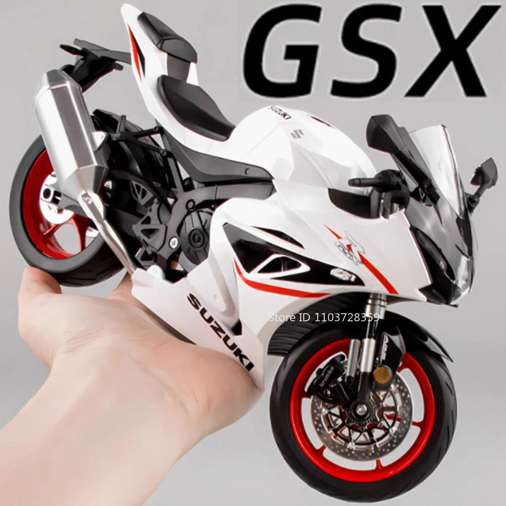1:9 Toy Suzuki GSX-1000R Model Motorcycles Alloy Diecast Motorbikes Shock Absorption Rubber Tires Ornament Car Toys Boys Gifts
1:9 Toy Suzuki GSX-1000R Model Motorcycles Alloy Diecast Motorbikes Shock Absorption Rubber Tires Ornament Car Toys Boys Gifts