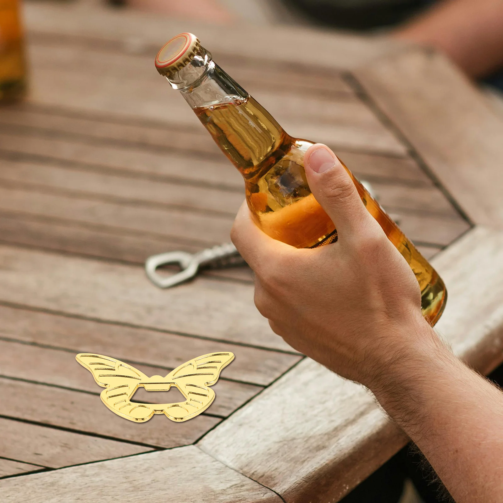 5Pcs Metal Butterfly Bottle Opener Sturdy Practical Beer Opener for Home Bar Restaurant Decorative Use Butterfly Bottle Openers
5Pcs Metal Butterfly Bottle Opener Sturdy Practical Beer Opener for Home Bar Restaurant Decorative Use Butterfly Bottle Openers