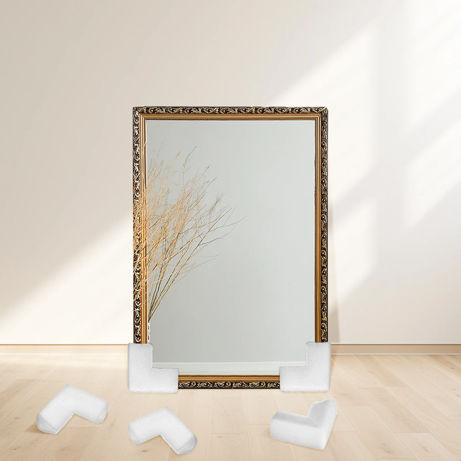 24Pcs Corner Protectors Packaging Cushion Guards for Moving Furniture Electronics Picture Frame Frame Corner Protection
24Pcs Corner Protectors Packaging Cushion Guards for Moving Furniture Electronics Picture Frame Frame Corner Protection