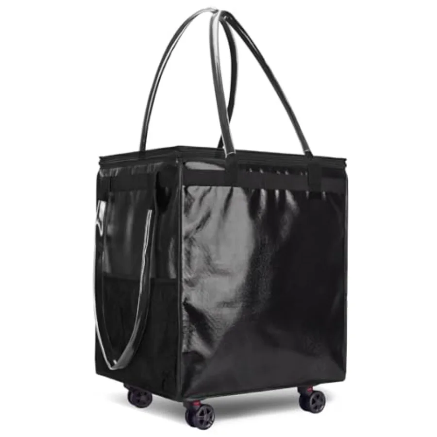 Reusable Grocery Bag on Wheels with Upgraded Wrinkle-Resistant Fabric Enhanced Stability Wheels and Extended Handle Foldable Sh
Reusable Grocery Bag on Wheels with Upgraded Wrinkle-Resistant Fabric Enhanced Stability Wheels and Extended Handle Foldable Sh