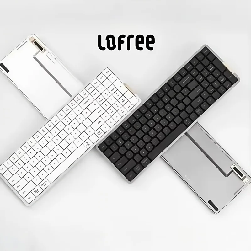 LOFREE Flow Thin Wireles Mechanical Keyboard 100 Key Bluetooth Joint 2 Mode Gaming Keyboard Gaming Office Gamer Laptop Keyboard
LOFREE Flow Thin Wireles Mechanical Keyboard 100 Key Bluetooth Joint 2 Mode Gaming Keyboard Gaming Office Gamer Laptop Keyboard