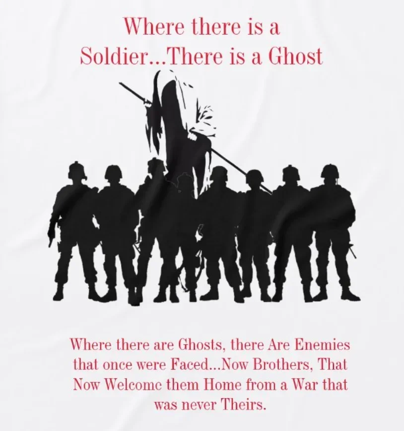 Soldiers and Ghosts T-Shirt. Hot Sale High-quality Cotton Short Sleeve O-Neck Mens T Shirt New S-3XL
Soldiers and Ghosts T-Shirt. Hot Sale High-quality Cotton Short Sleeve O-Neck Mens T Shirt New S-3XL