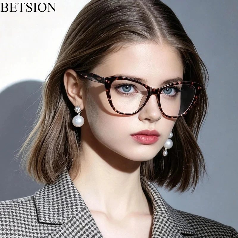BETSION Retro Trendy Cat-Eye Design Blue Light Blocking Glasses Women's Reading Glasses Customizable Prescription#041
BETSION Retro Trendy Cat-Eye Design Blue Light Blocking Glasses Women's Reading Glasses Customizable Prescription#041