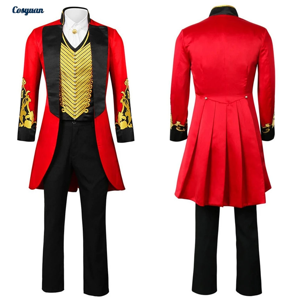 Greatest Showman Cosplay P.T. Barnum Coat Top Pants Clothes Men Party Disguise Roleplay Halloween Costume Carnival Outfits Suits
Greatest Showman Cosplay P.T. Barnum Coat Top Pants Clothes Men Party Disguise Roleplay Halloween Costume Carnival Outfits Suits