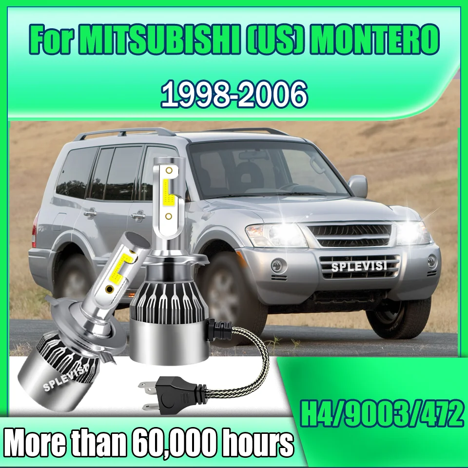 Car LED Headlight H4 6000K Bulb 300% Brightness For MITSUBISHI (US) MONTERO 1998 1999 2000 2001 2002 2003 2004 2005 2006
Car LED Headlight H4 6000K Bulb 300% Brightness For MITSUBISHI (US) MONTERO 1998 1999 2000 2001 2002 2003 2004 2005 2006