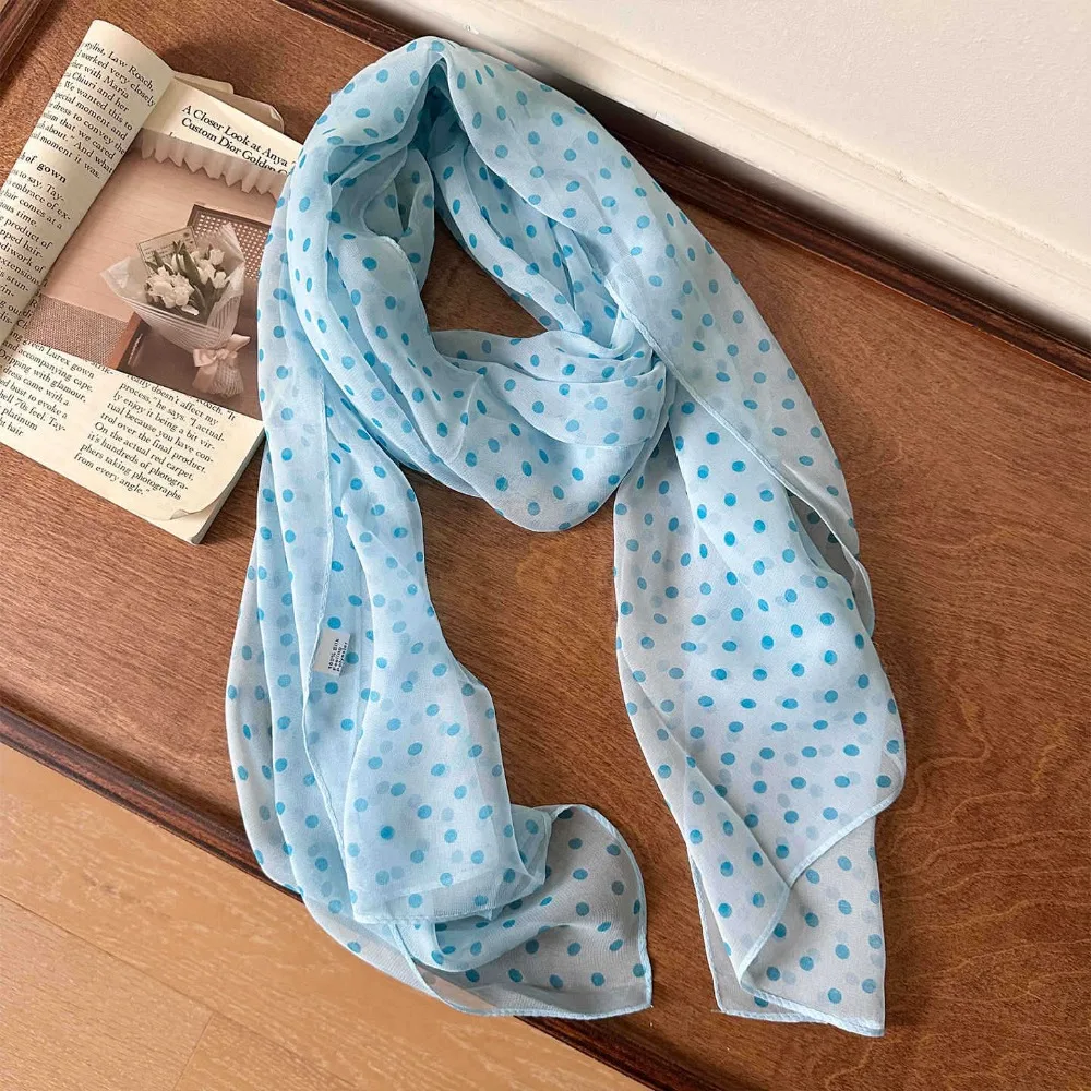 Accessory Polka Dot Pattern Decorative Skirt Versatile Lightweight Hip Scarf Thin Fabric Waist Belt Dresses Matching
Accessory Polka Dot Pattern Decorative Skirt Versatile Lightweight Hip Scarf Thin Fabric Waist Belt Dresses Matching