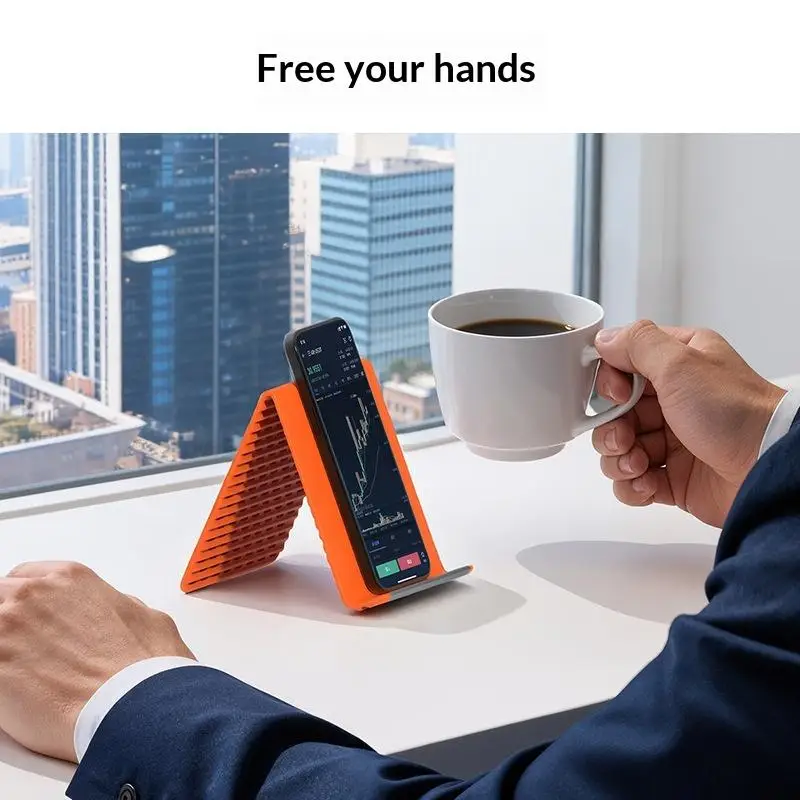 Flexible Phone Stand Foldable Silicone Desktop Tablet Laptop Stand Portable Adjustable Universal Holder For Travel Office Bed
Flexible Phone Stand Foldable Silicone Desktop Tablet Laptop Stand Portable Adjustable Universal Holder For Travel Office Bed