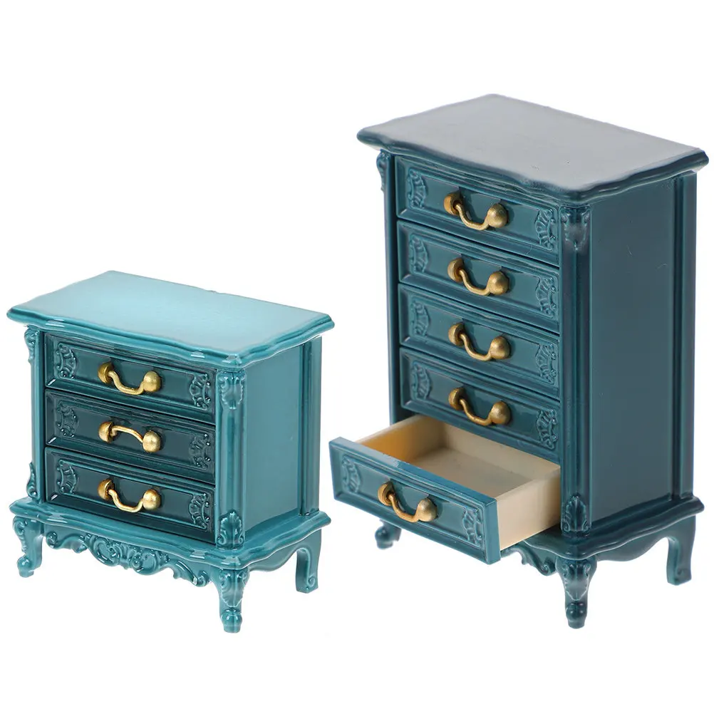 2Pcs Miniature Cabinet Bedside Drawer Storage Charming Living Room Tiny Display Cabinet Kids Hands-on Imagination Development
2Pcs Miniature Cabinet Bedside Drawer Storage Charming Living Room Tiny Display Cabinet Kids Hands-on Imagination Development