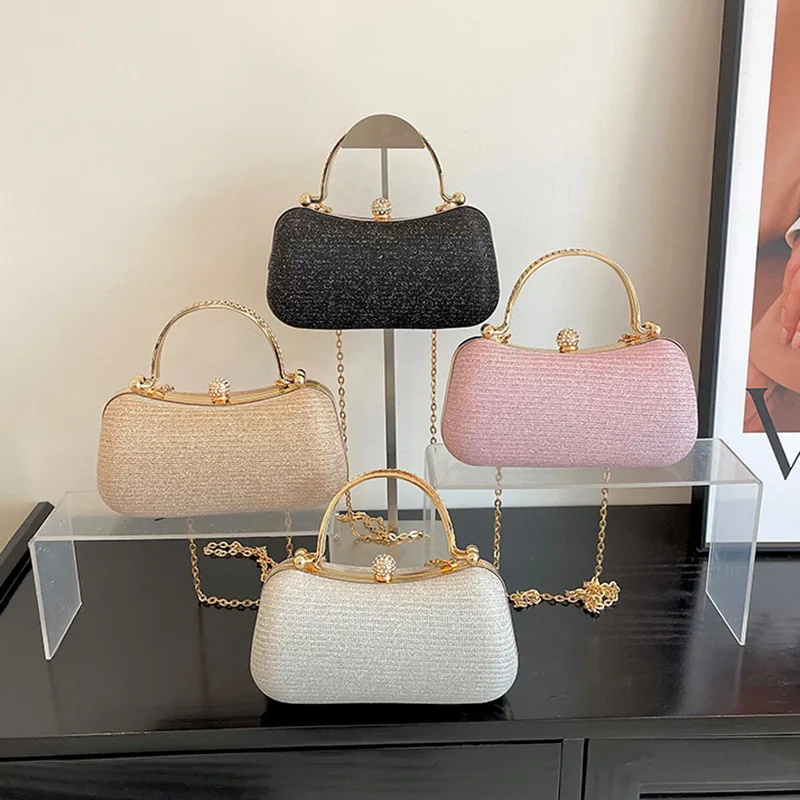 New Fashion Chain Handbag Banquet Bag Single Shoulder Crossbody Small Square Bag Unique Hand Carry Lipstick Bag
New Fashion Chain Handbag Banquet Bag Single Shoulder Crossbody Small Square Bag Unique Hand Carry Lipstick Bag