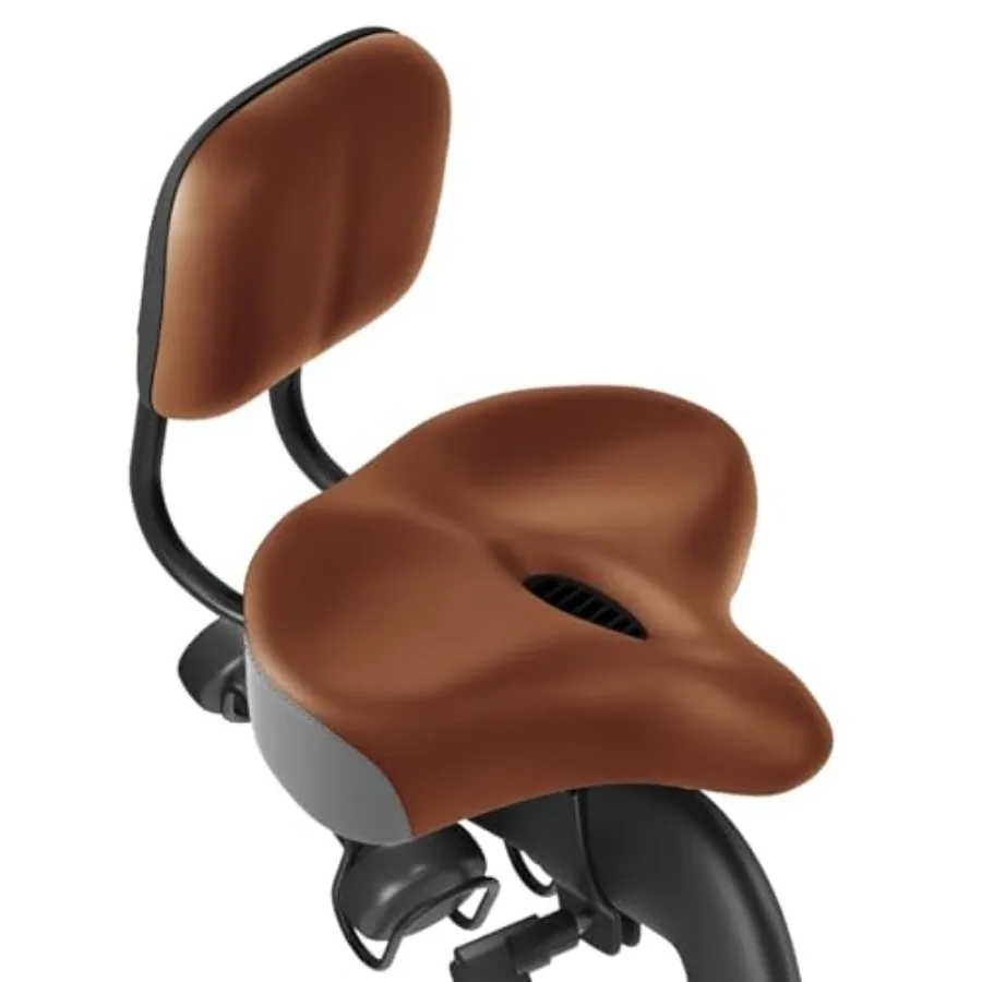 Oversized Bike Seat with Adjustable Backrest, 12" × 12" Wide Padded Saddle for Bicycles, Tricycles and Exercise Bikes, Memory F
Oversized Bike Seat with Adjustable Backrest, 12" × 12" Wide Padded Saddle for Bicycles, Tricycles and Exercise Bikes, Memory F